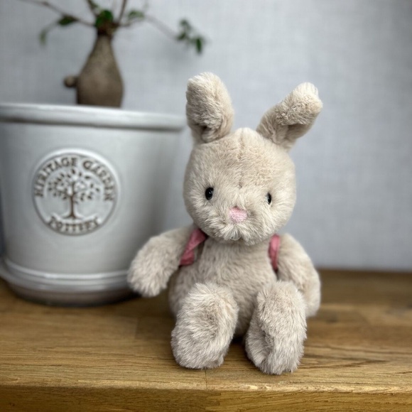 NWT - Jellycat Retired 9” Bunny with a Backpack